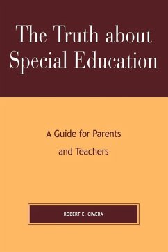 Cover The Truth About Special Education (eBook, ePUB)
