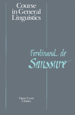 Course in General Linguistics (eBook, ePUB) - La Saussure, Ferdinand