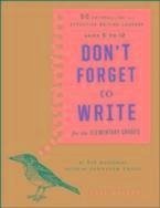 Cover Don't Forget to Write for the Elementary Grades (eBook, PDF)