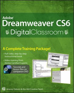Adobe Dreamweaver CS6 Digital Classroom (eBook, PDF) - Osborn, Jeremy; Agi Creative Team
