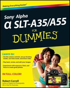 Cover Sony Alpha SLT-A35 / A55 For Dummies (eBook, PDF)