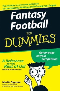 Cover Fantasy Football For Dummies (eBook, ePUB)