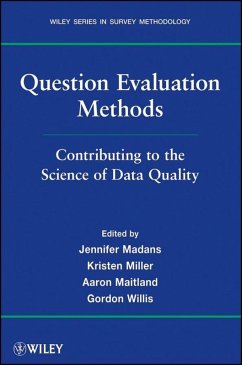 Question Evaluation Methods (eBook, PDF) - Madans, Jennifer; Miller, Kristen; Maitland, Aaron; Willis, Gordon B.