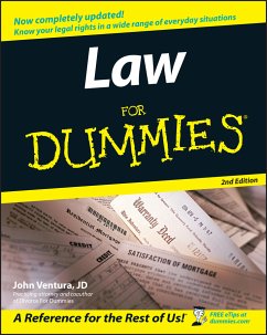 Law For Dummies (eBook, ePUB) - Ventura, John