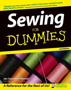 Sewing For Dummies (eBook, ePUB) - Saunders Maresh, Jan