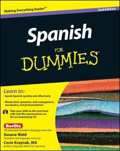 Spanish For Dummies (eBook, PDF) - Wald, Susana; Kraynak, Cecie