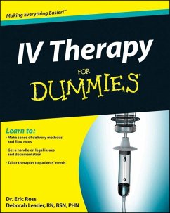 Cover IV Therapy For Dummies (eBook, ePUB)