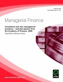 Investment and Risk Management Practices - Selected Papers from the Academy of Finance, 2009 (eBook, PDF)