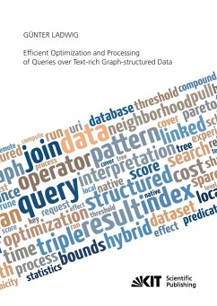Efficient Optimization and Processing of Queries over Text-rich Graph-structured Data