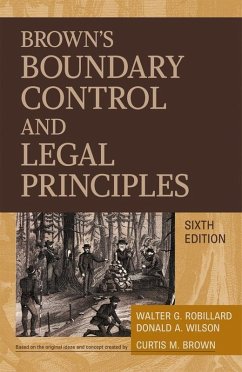 Cover Brown's Boundary Control and Legal Principles (eBook, ePUB)
