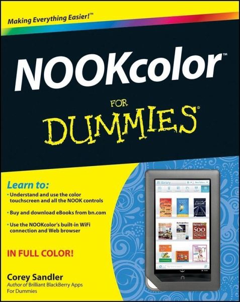 NOOKcolor For Dummies (eBook, ePUB) NOOKcolor For Dummies (eBook, ePUB)