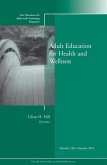 Adult Education for Health and Wellness (eBook, PDF)