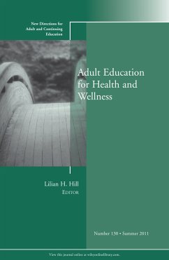 Adult Education for Health and Wellness (eBook, PDF)