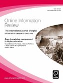 Open knowledge management in higher education (eBook, PDF)