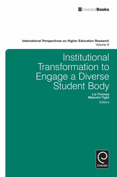 Cover Institutional Transformation To Engage A Diverse Student Body (eBook, PDF)