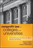 Nonprofit Law for Colleges and Universities (eBook, PDF)