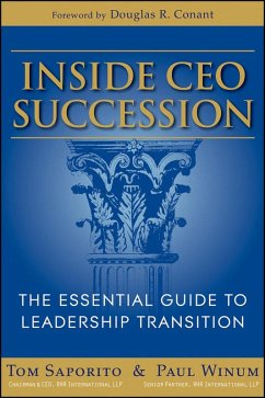 Inside CEO Succession (eBook, PDF) - Saporito, Thomas J.; Winum, Paul