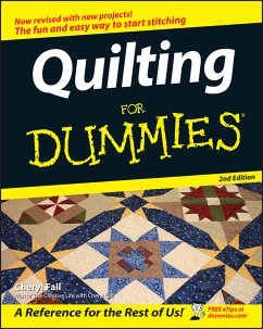 Quilting For Dummies (eBook, ePUB) - Fall, Cheryl