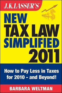Cover J.K. Lasser's New Tax Law Simplified 2011 (eBook, PDF)
