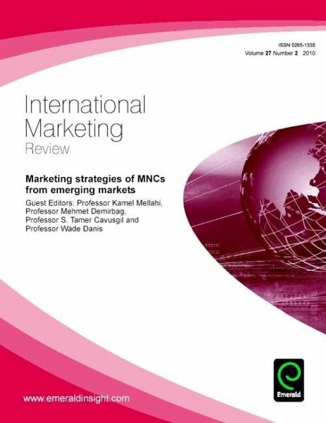 Marketing Strategies of MNCs from Emerging Markets (eBook, PDF) Marketing Strategies of MNCs from Emerging Markets (eBook, PDF)