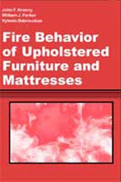 Cover Fire Behavior of Upholstered Furniture and Mattresses (eBook, ePUB)