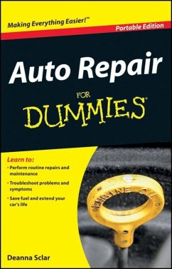 Auto Repair For Dummies, Portable Edition (eBook, PDF) - Sclar, Deanna