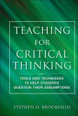 Teaching for Critical Thinking (eBook, PDF)