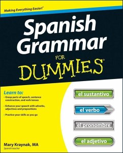 Spanish Grammar For Dummies (eBook, ePUB) - Kraynak, Cecie