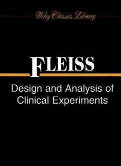 Design and Analysis of Clinical Experiments (eBook, PDF) - Fleiss, Joseph L.