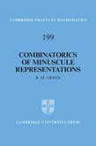 Combinatorics of Minuscule Representations (eBook, PDF)