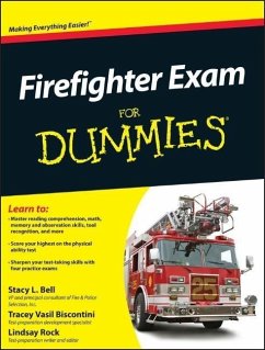 Firefighter Exam For Dummies (eBook, ePUB) - Bell, Stacy L.; Rock, Lindsay; Biscontini, Tracey Vasil