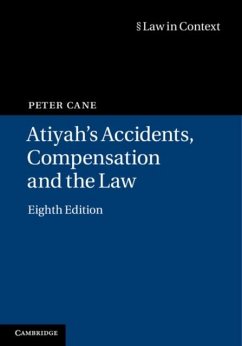 Atiyah's Accidents, Compensation and the Law (eBook, PDF) - Cane, Peter