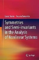 Symmetries and Semi-invariants in the Analysis of Nonlinear Systems (eBook, PDF) - Menini, Laura; Tornambè, Antonio