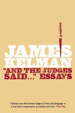 And the Judges Said... (eBook, ePUB) - Kelman, James
