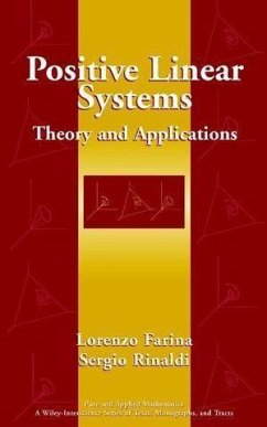Positive Linear Systems (eBook, PDF) - Farina, Lorenzo; Rinaldi, Sergio