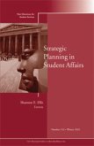 Strategic Planning in Student Affairs (eBook, ePUB)