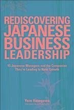 Cover Rediscovering Japanese Business Leadership (eBook, PDF)