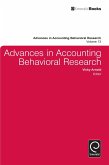 Advances in Accounting Behavioral Research (eBook, PDF)