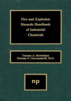 Cover Fire and Explosion Hazards Handbook of Industrial Chemicals (eBook, PDF)