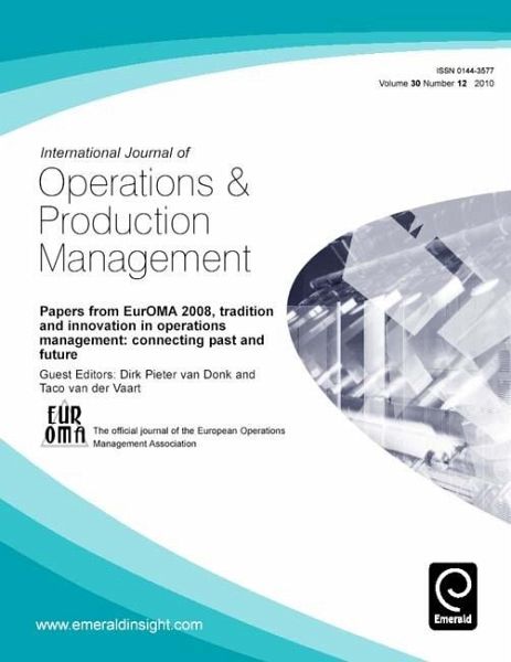 Papers from EurOMA 2008, Tradition and Innovation in Operations Management (eBook, PDF)