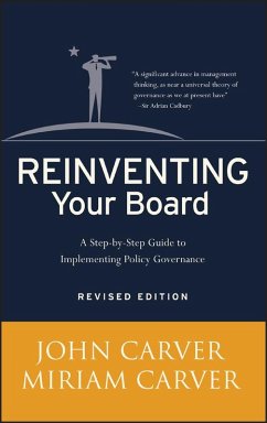 Reinventing Your Board (eBook, ePUB) - Carver, John; Carver, Miriam