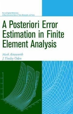 Cover A Posteriori Error Estimation in Finite Element Analysis (eBook, PDF)