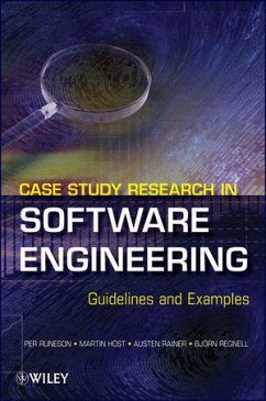 Case Study Research in Software Engineering (eBook, PDF) - Runeson, Per; Host, Martin; Rainer, Austen; Regnell, Bjorn