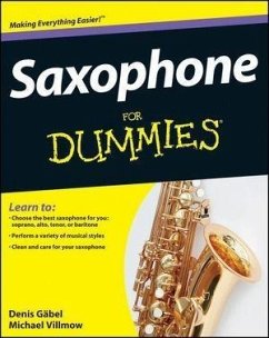 Saxophone For Dummies (eBook, PDF) - Gabel, Denis; Villmow, Michael