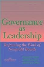 Governance as Leadership (eBook, ePUB) - Chait, Richard P.; Ryan, William P.; Taylor, Barbara E.