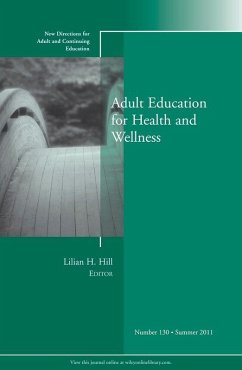 Cover Adult Education for Health and Wellness (eBook, ePUB)