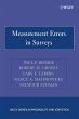 Measurement Errors in Surveys (eBook,... - Bild 1