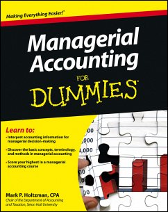 Managerial Accounting For Dummies (eBook, PDF) - Holtzman, Mark P.