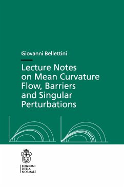 Lecture Notes on Mean Curvature Flow: Barriers and Singular Perturbations - Bellettini, Giovanni