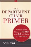 The Department Chair Primer (eBook, ePUB)